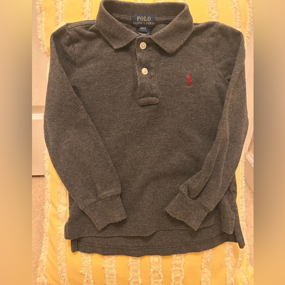 Polo Ralph Lauren Boys’ Long-Sleeve Polo Shirt